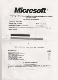MS Visual C++ 6 — Desktop