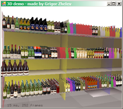 Shelf 3D View screenshot