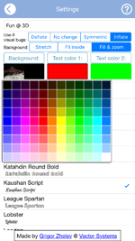 FunnyText3D screenshot 2